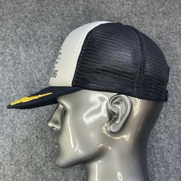 VTG Otto SnapBack Hat/Cap OSFA Funny “WANTED” Boone’s Welding Rough Neck Trucker - Picture 3 of 7